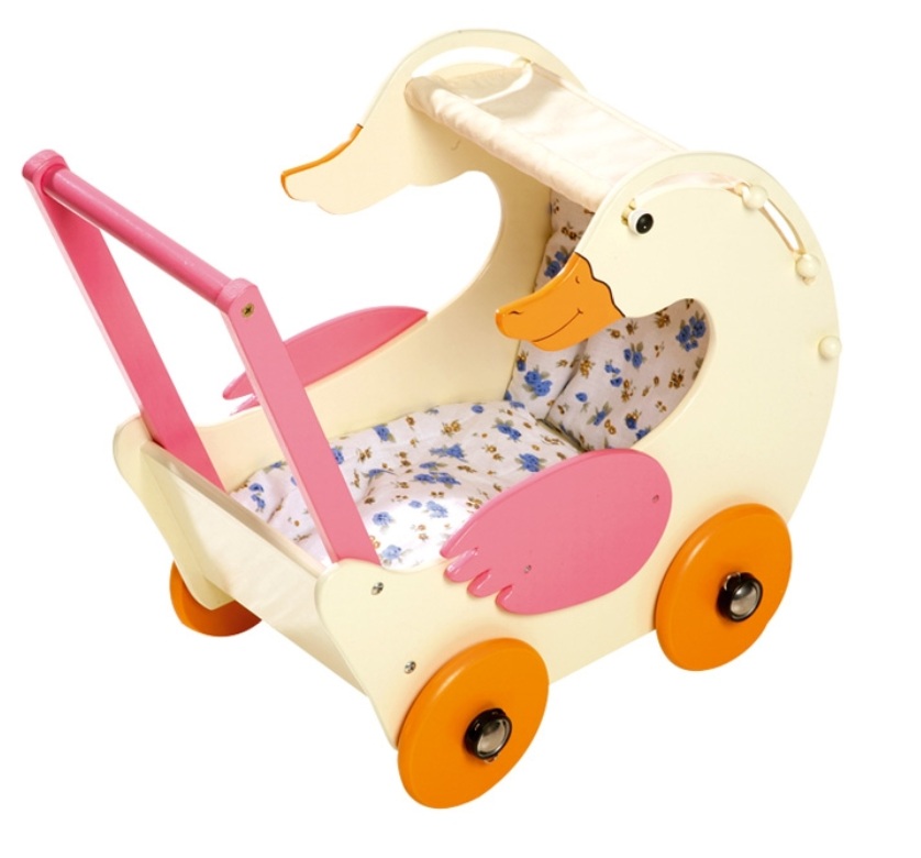 wooden pram