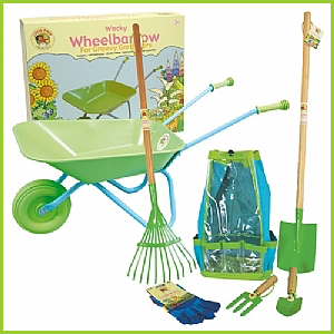 Gardening Tools & Wheelbarrow