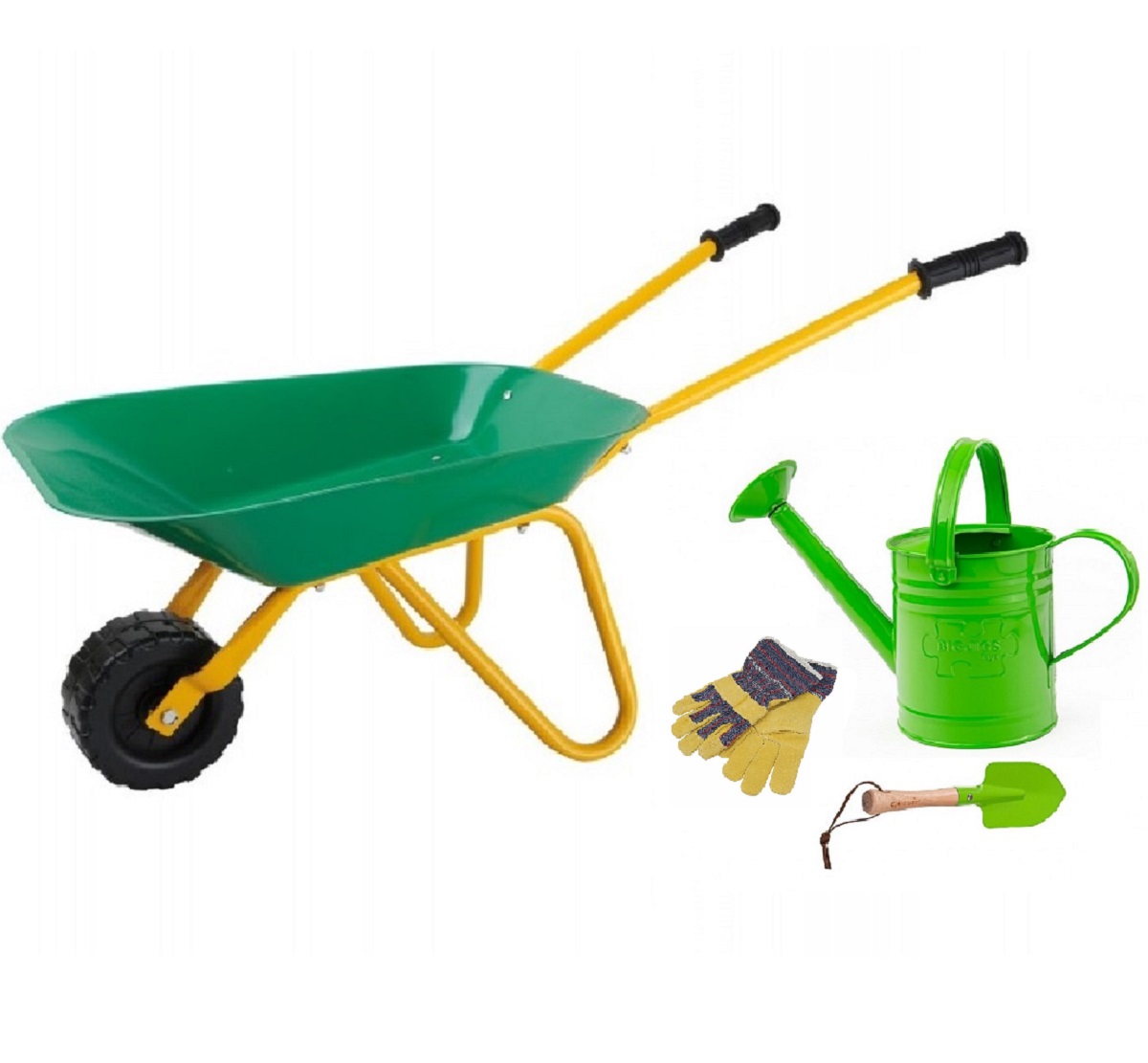 Children s Gardening tools Watering Can Wheelbarrow Set